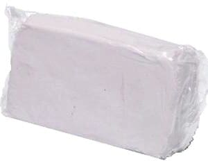 A white piece of paper sitting on top of a table.