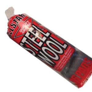 A bottle of steel wool is shown.