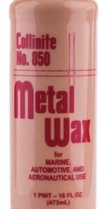 A can of metal wax is shown.