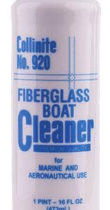 A can of boat cleaner