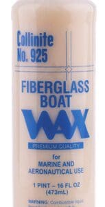 Collinite No. 925 fiberglass boat wax bottle