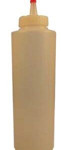 A tall brown wooden pillar with a white top.