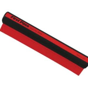 A red and black strip of paper on top of it.