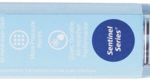 A close up of the label on a toothbrush